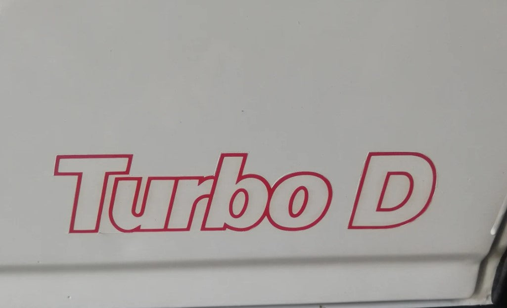 Uno Turbo D - Fits Fiat Abarth Uno 1.4 Turbo Diesel - Decals / Sticker Kit