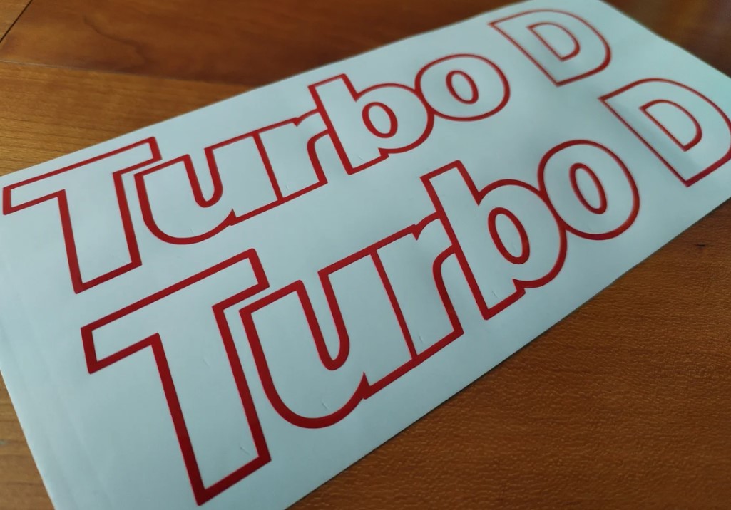 Uno Turbo D - Fits Fiat Abarth Uno 1.4 Turbo Diesel - Decals / Sticker Kit