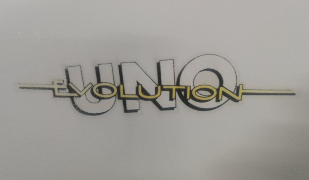 Uno Evolution - Fits Fiat Uno Evolution - Decals / Sticker Kit