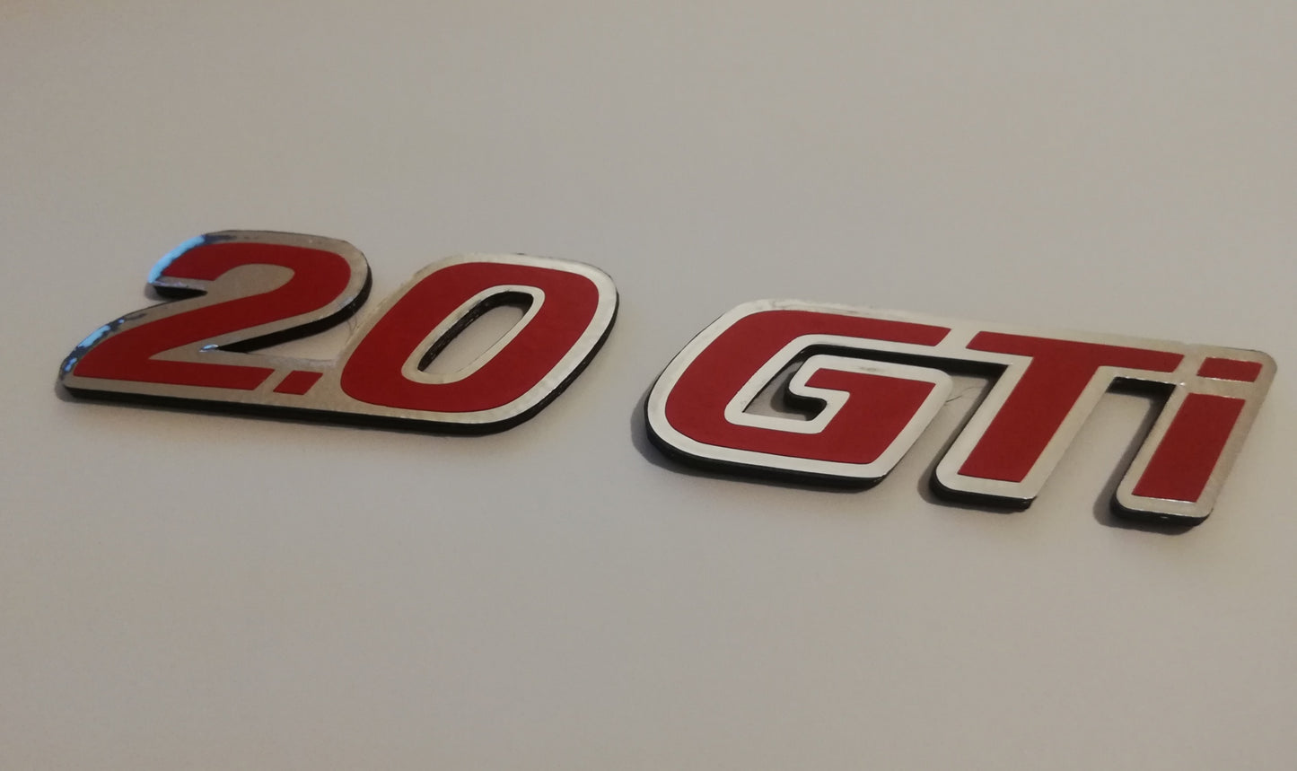 Almera GTI - SR20 - Rear Emblem Fits Almera N15 2.0 GTI - 3D Badge