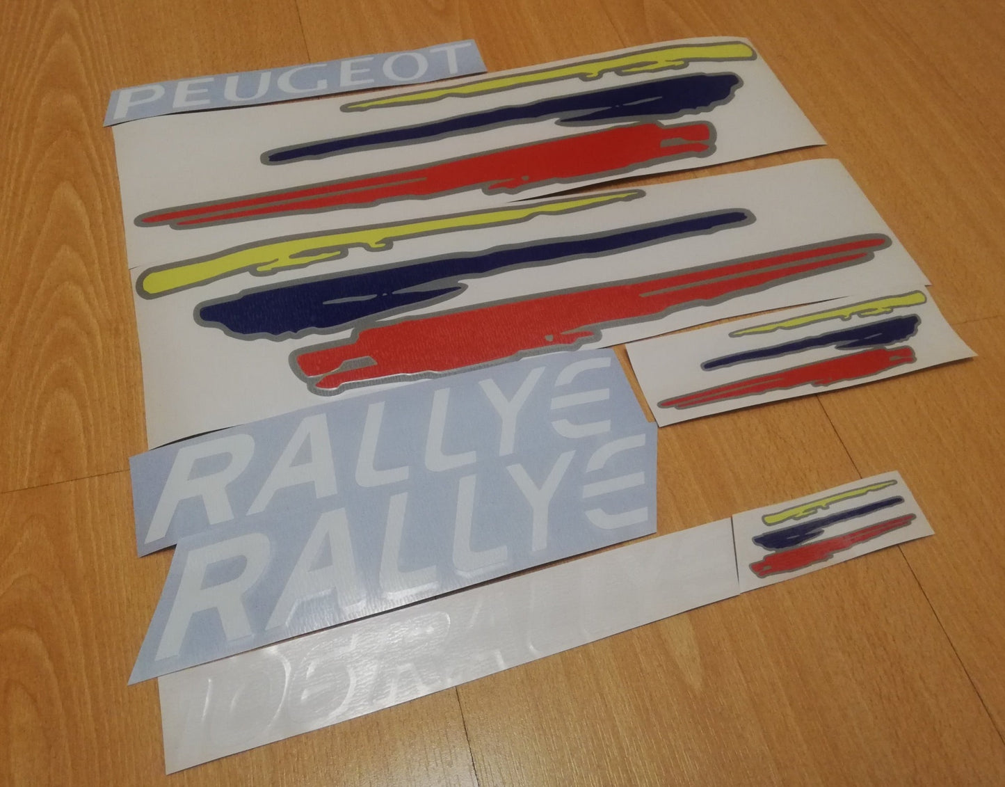 106 Rallye S2 - Fits Peugeot - Reproduction Decal Sticker Kit