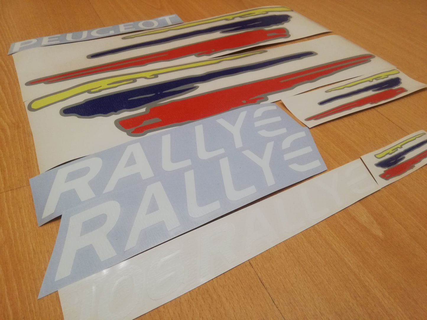 106 Rallye S2 - Fits Peugeot - Reproduction Decal Sticker Kit