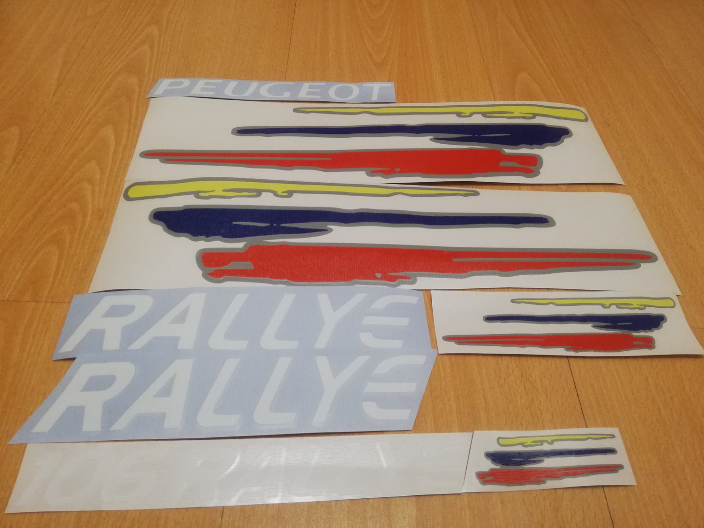 106 Rallye S2 - Fits Peugeot - Reproduction Decal Sticker Kit