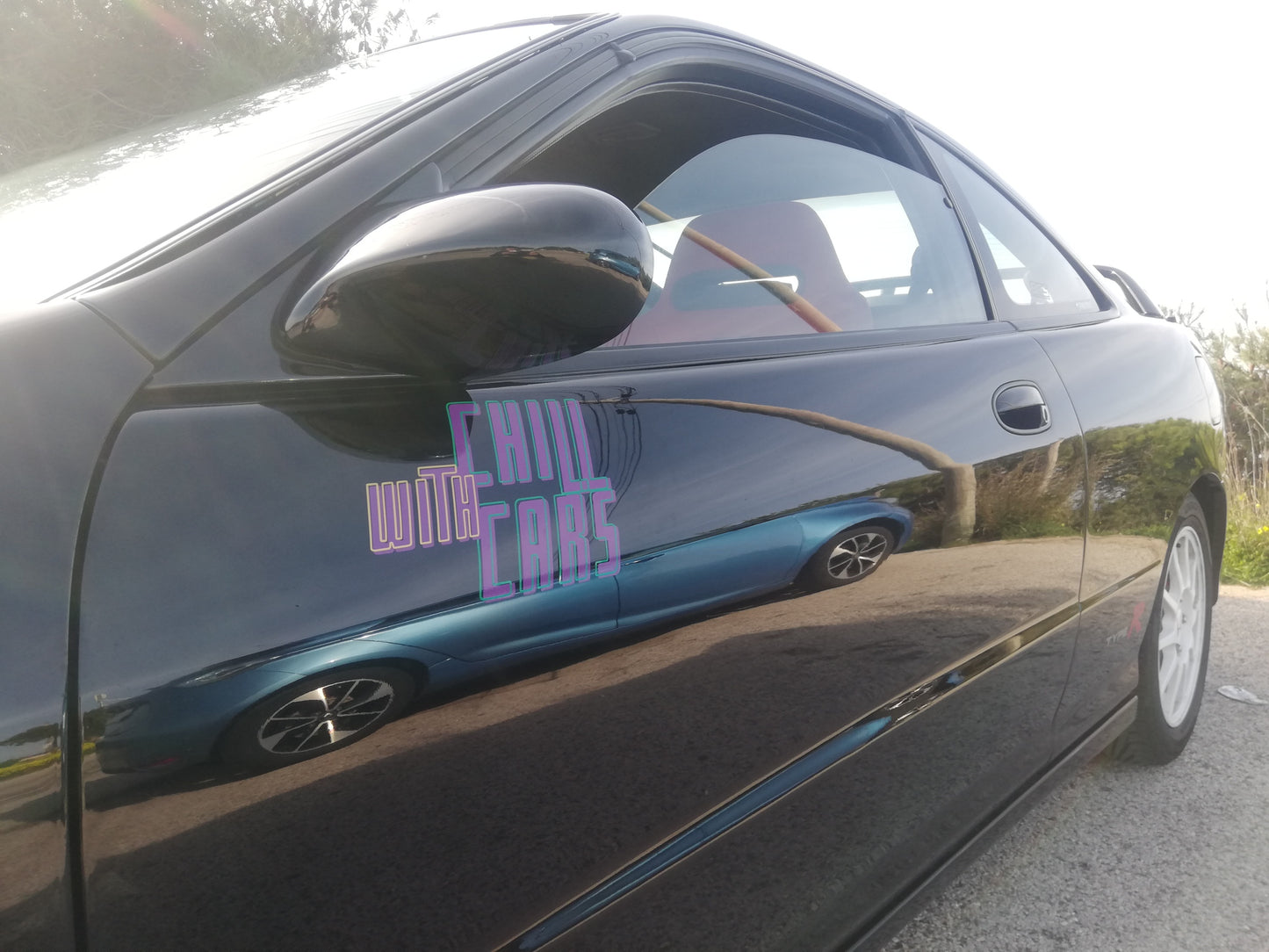 ChillWithCars Sticker