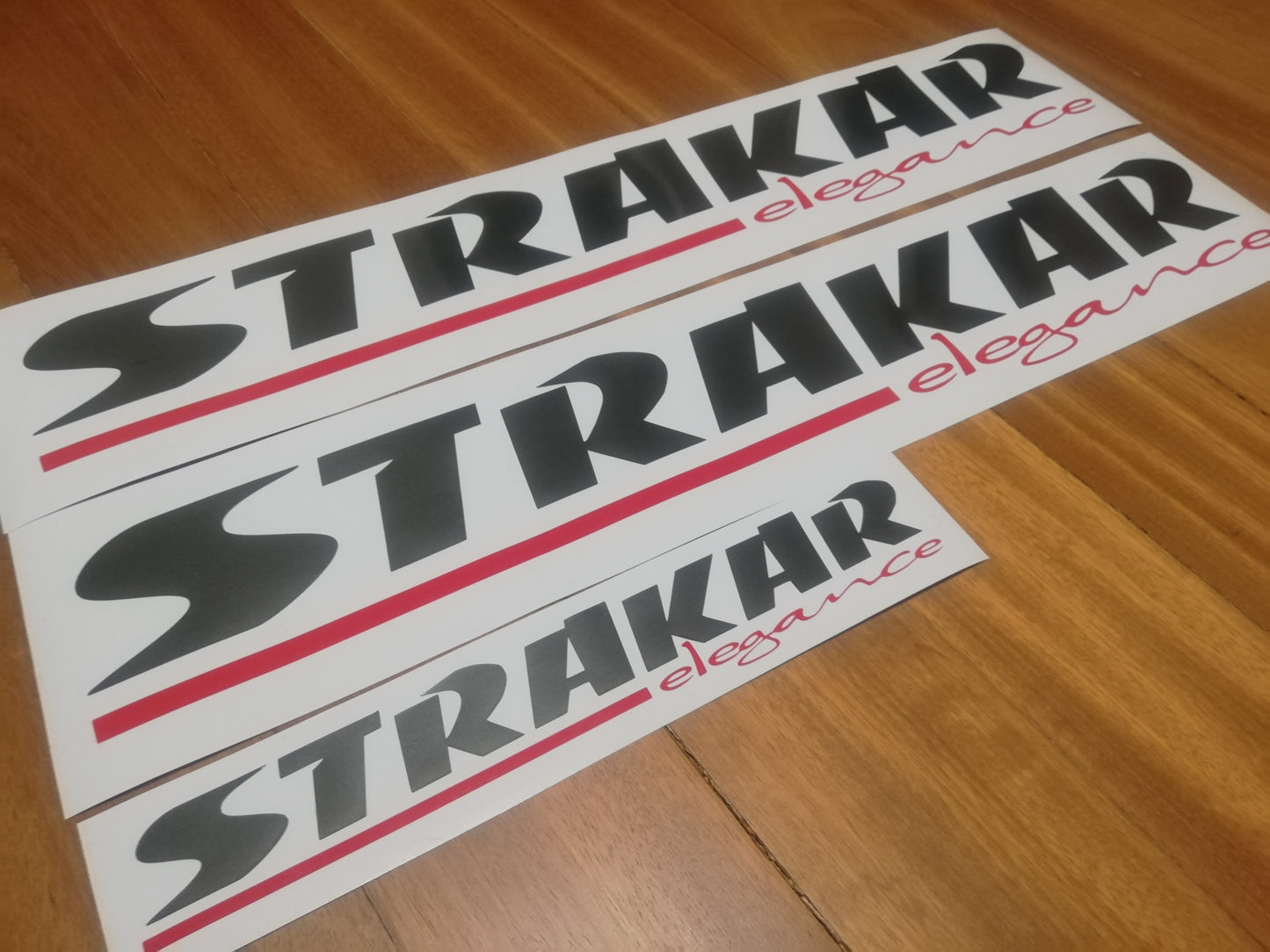 Decals Strakar Elegance L200 - Fits Mitsubishi 4x4 AWD Dakar - Reproduction Sticker