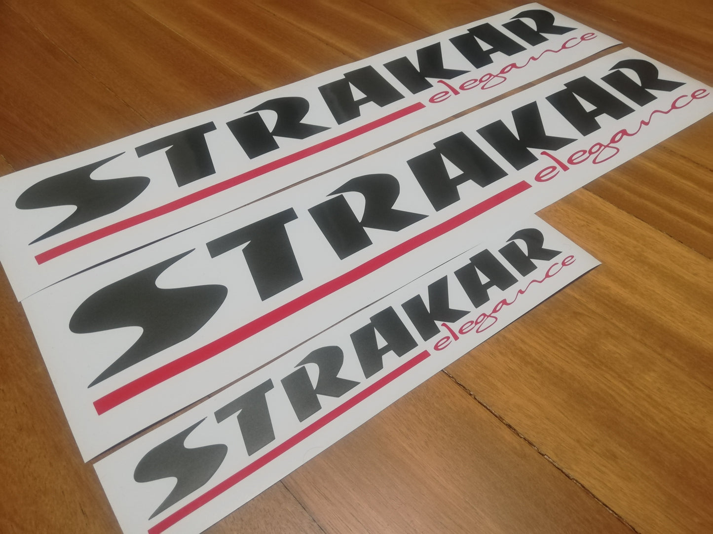 Decals Strakar Elegance L200 - Fits Mitsubishi 4x4 AWD Dakar - Reproduction Sticker