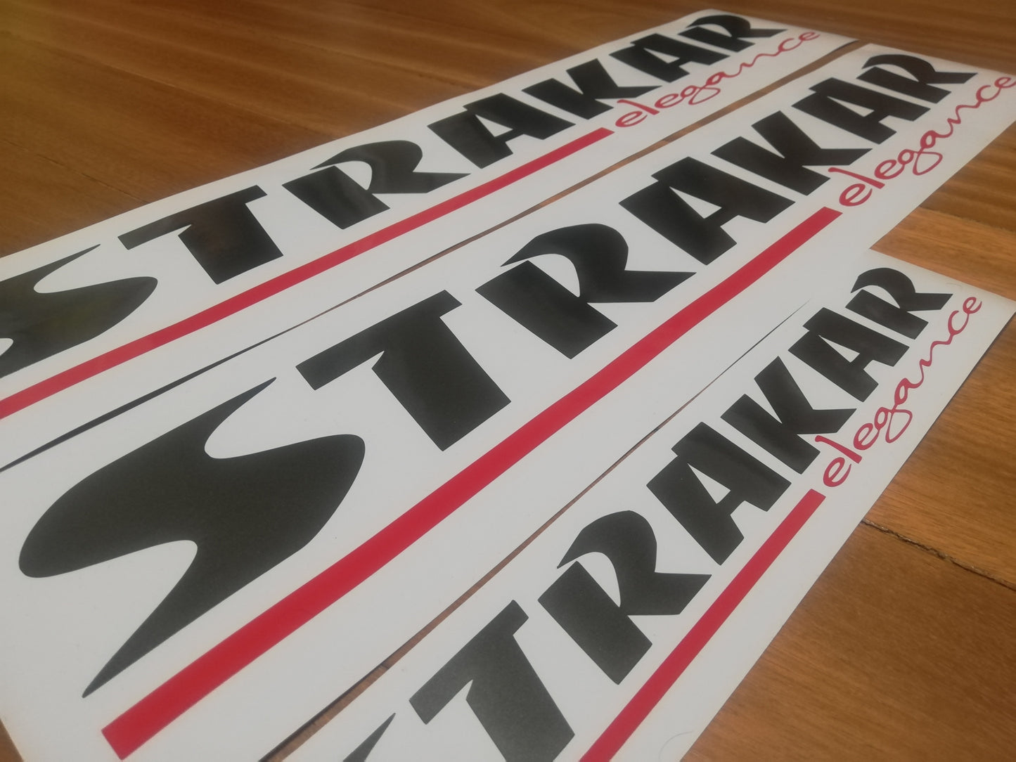 Decals Strakar Elegance L200 - Fits Mitsubishi 4x4 AWD Dakar - Reproduction Sticker
