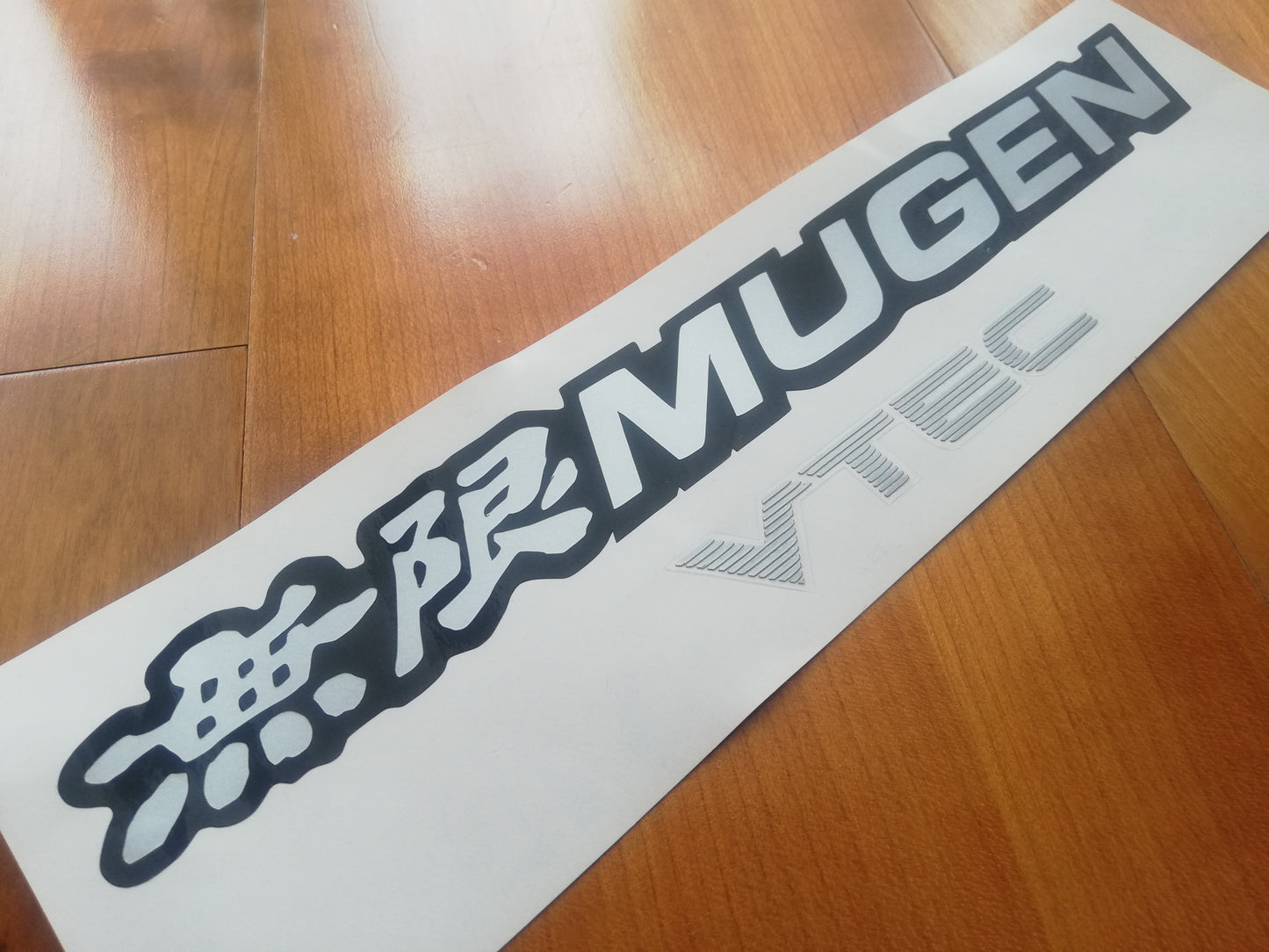 CRX Civic Mugen ED / EE Vtec - Rear Reproduction Decal Fits 88-91 CRX B16 D16