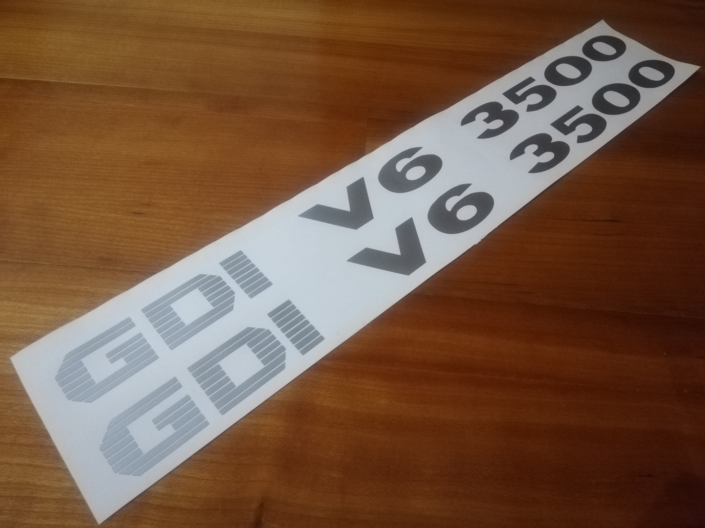 Decals Pajero GDI V6 3500 - Fits Mitsubishi Shogun - Reproduction Sticker