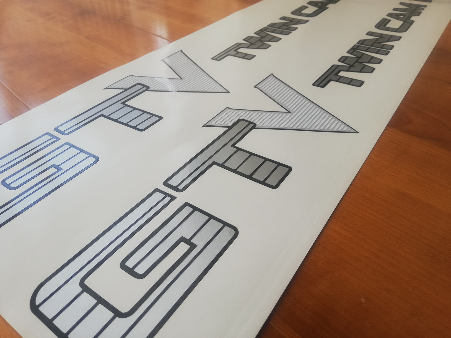 AE86 Corolla GTV Door Side Decals - Fits Trueno Twin Cam 16 - Sticker Reproduction