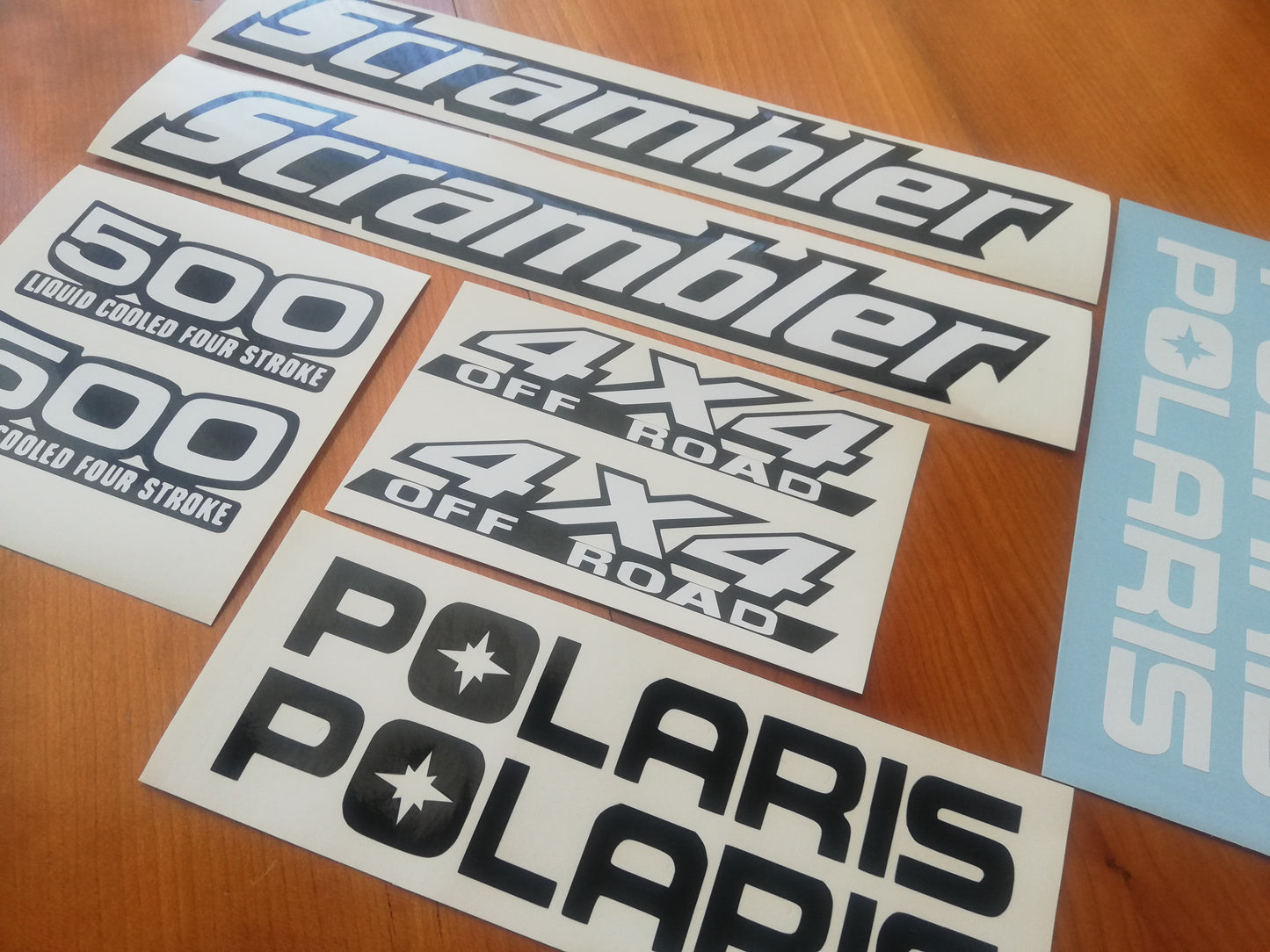 Sportsman Magnum Scrambler - Sticker Fits Polaris 500 4x4 - ATV - Reproduction Decals Kit