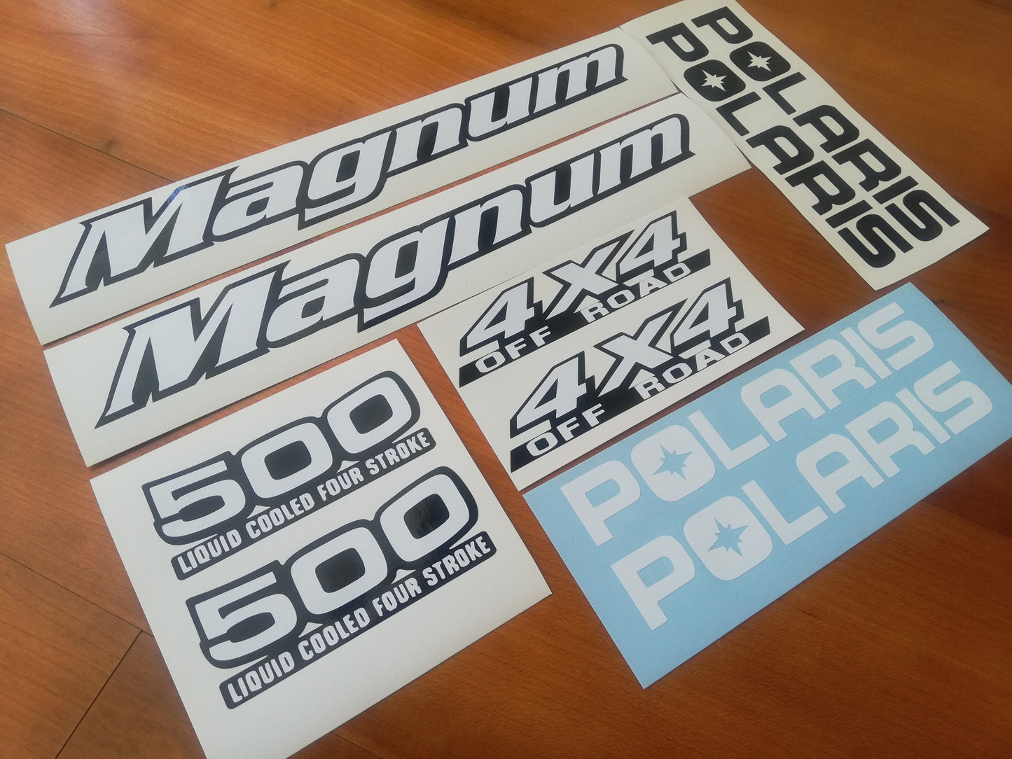 Sportsman Magnum Scrambler - Sticker Fits Polaris 500 4x4 - ATV - Reproduction Decals Kit