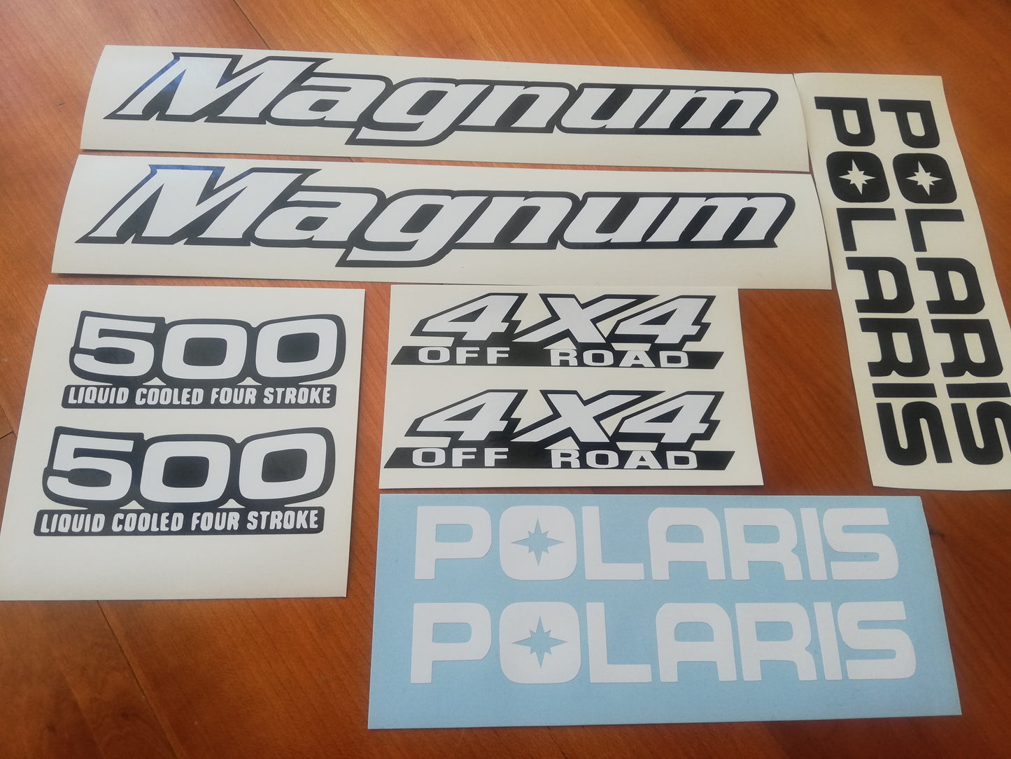 Sportsman Magnum Scrambler - Sticker Fits Polaris 500 4x4 - ATV - Reproduction Decals Kit