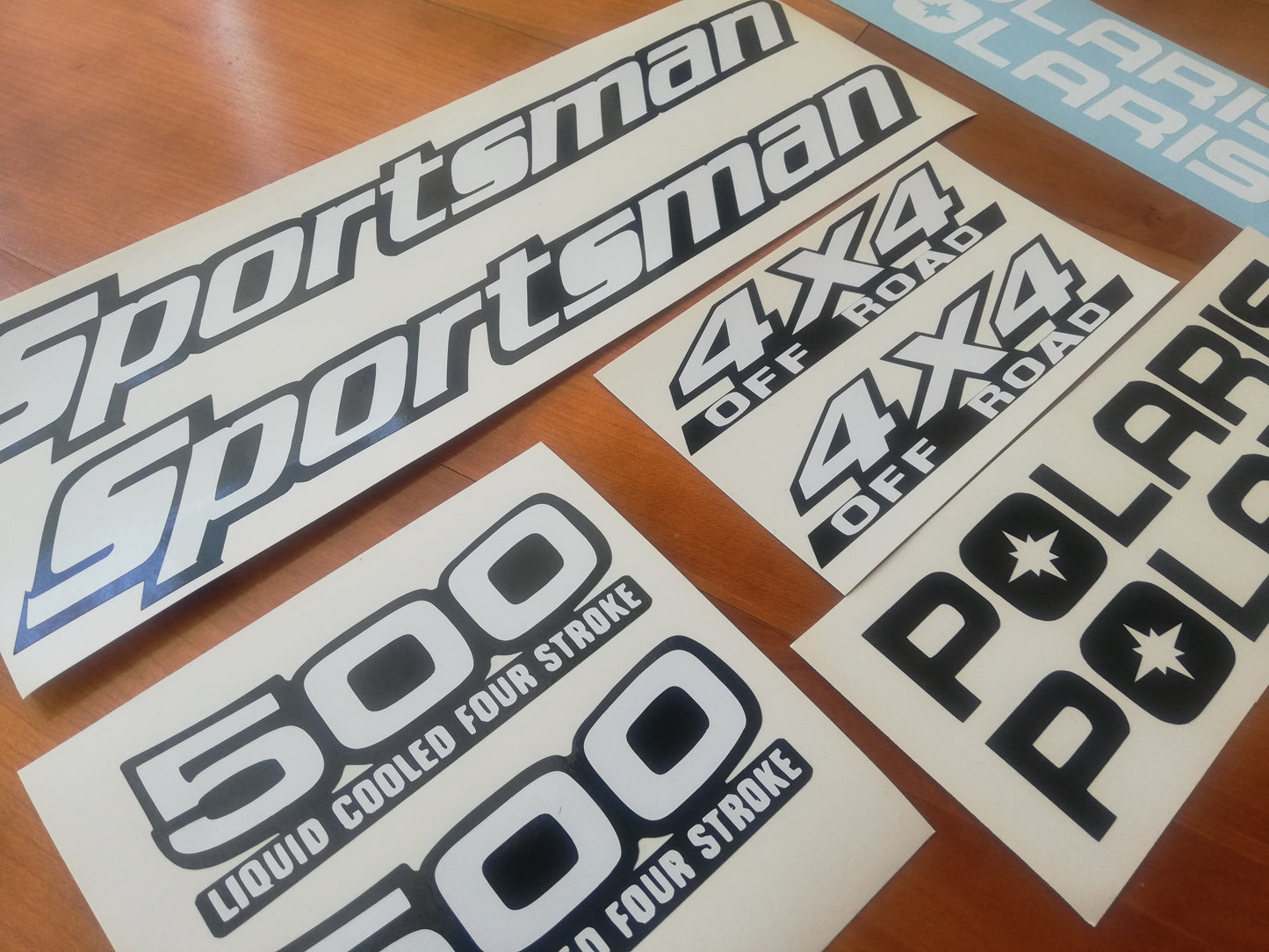Sportsman Magnum Scrambler - Sticker Fits Polaris 500 4x4 - ATV - Reproduction Decals Kit