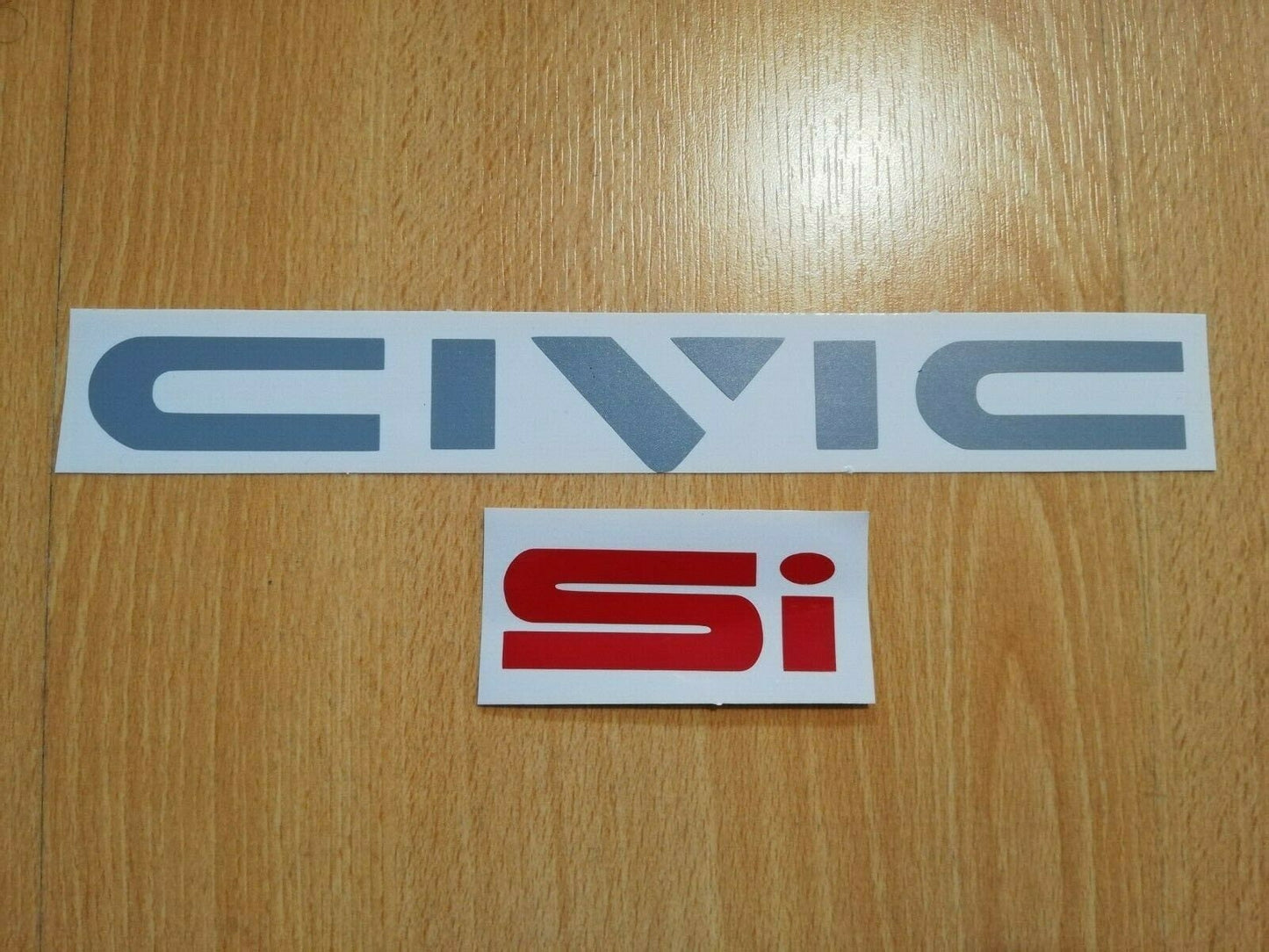 Si Civic - ED / EF / EE Decal - Fits 88-91 Civic Rear Sticker kit