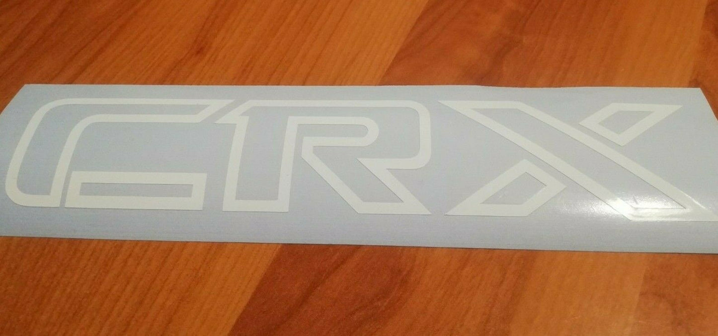 CRX 1st Gen Rear Decal - Fits Crx Civic EC1 ZC1 D16A - Rear Reproduction Sticker