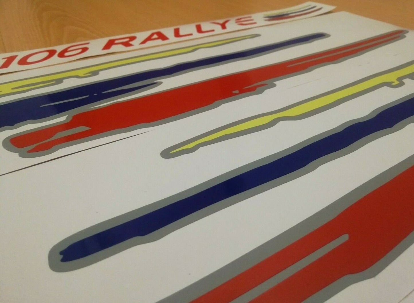 106 Rallye S2 - Fits Peugeot - Reproduction Decal Sticker Kit