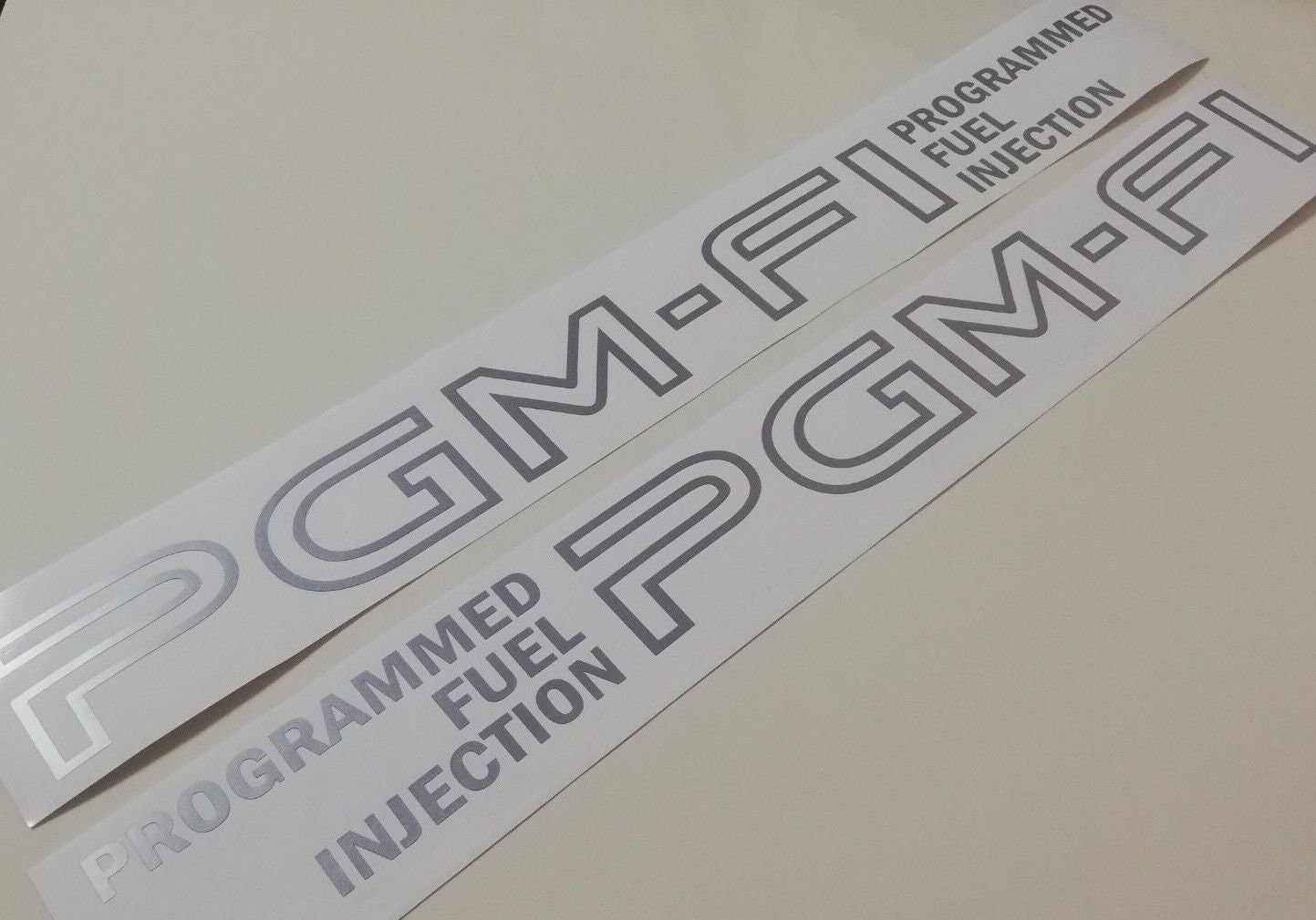 Civic CRX stickers door - Fits CRX Civic - JDM - dohc pgmfi Emblem