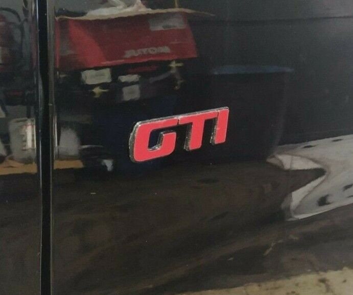 2x 106/306 GTI Reproduction 3D Emblem - Fits Peugeot - Door Emblem - Badge
