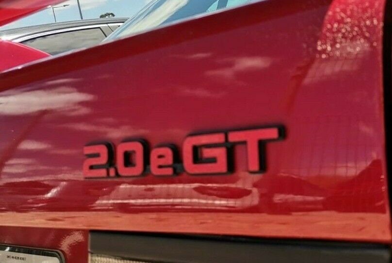 2.0 Primera GT - SR20 - Rear Emblem Fits Primera P10 2.0e eGt - 3D Badge