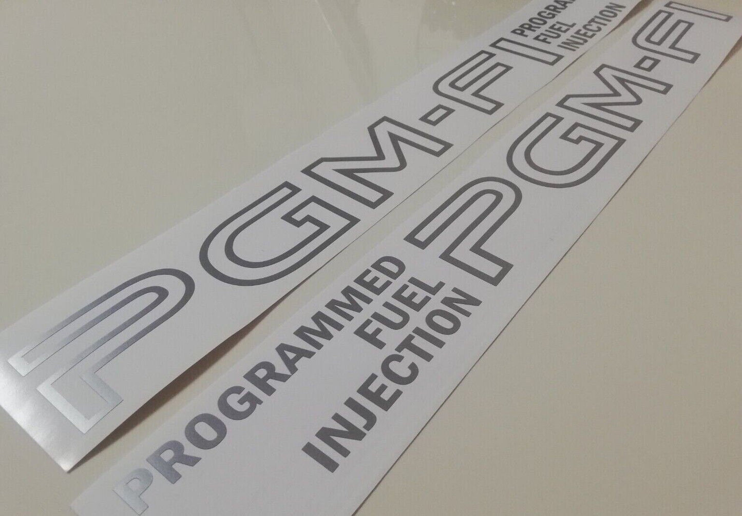 Civic CRX stickers door - Fits CRX Civic - JDM - dohc pgmfi Emblem