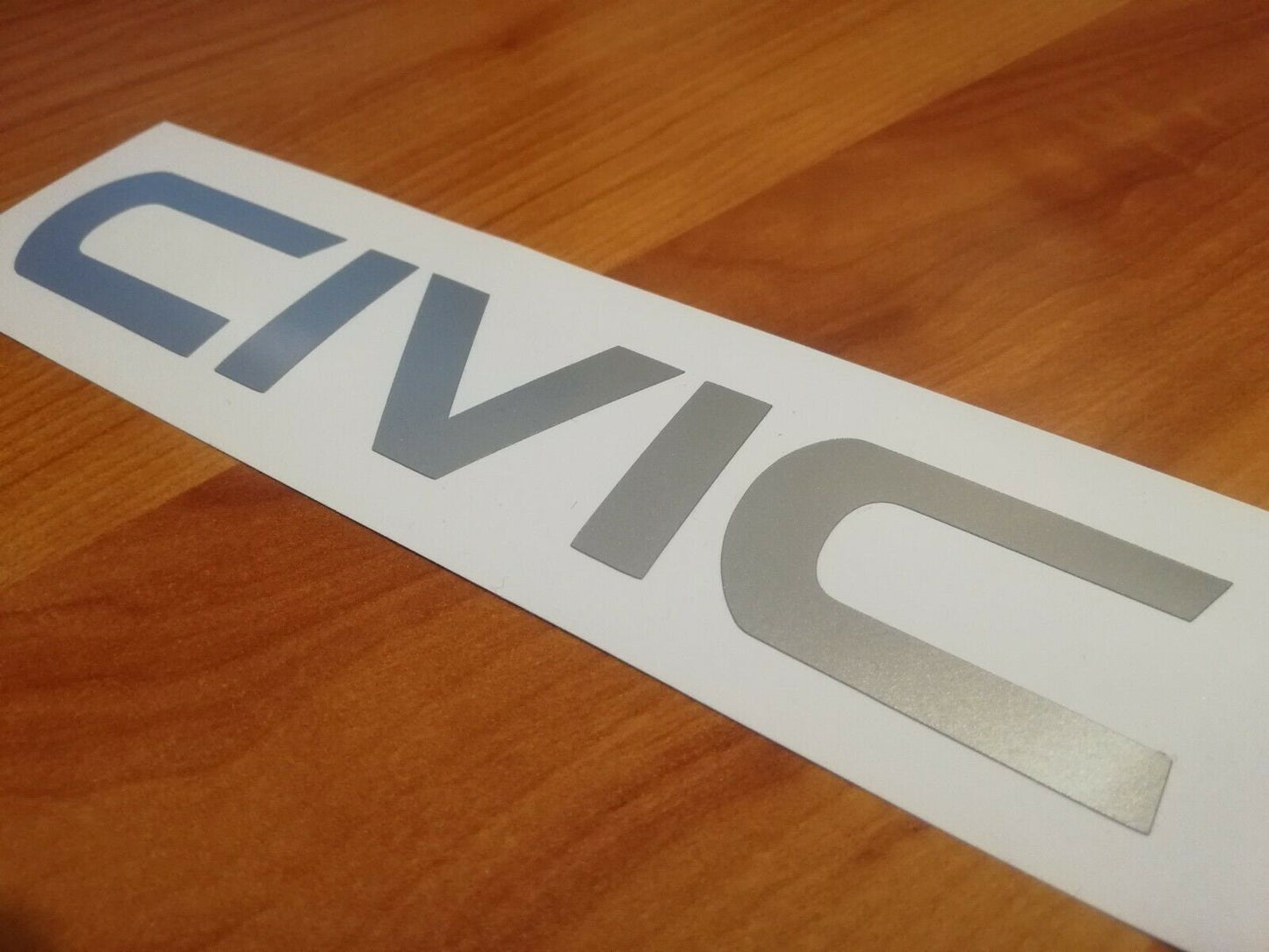 Civic 3G Rear Decal - Fits Civic 83-87 - 3rd Generation Si - Sticker