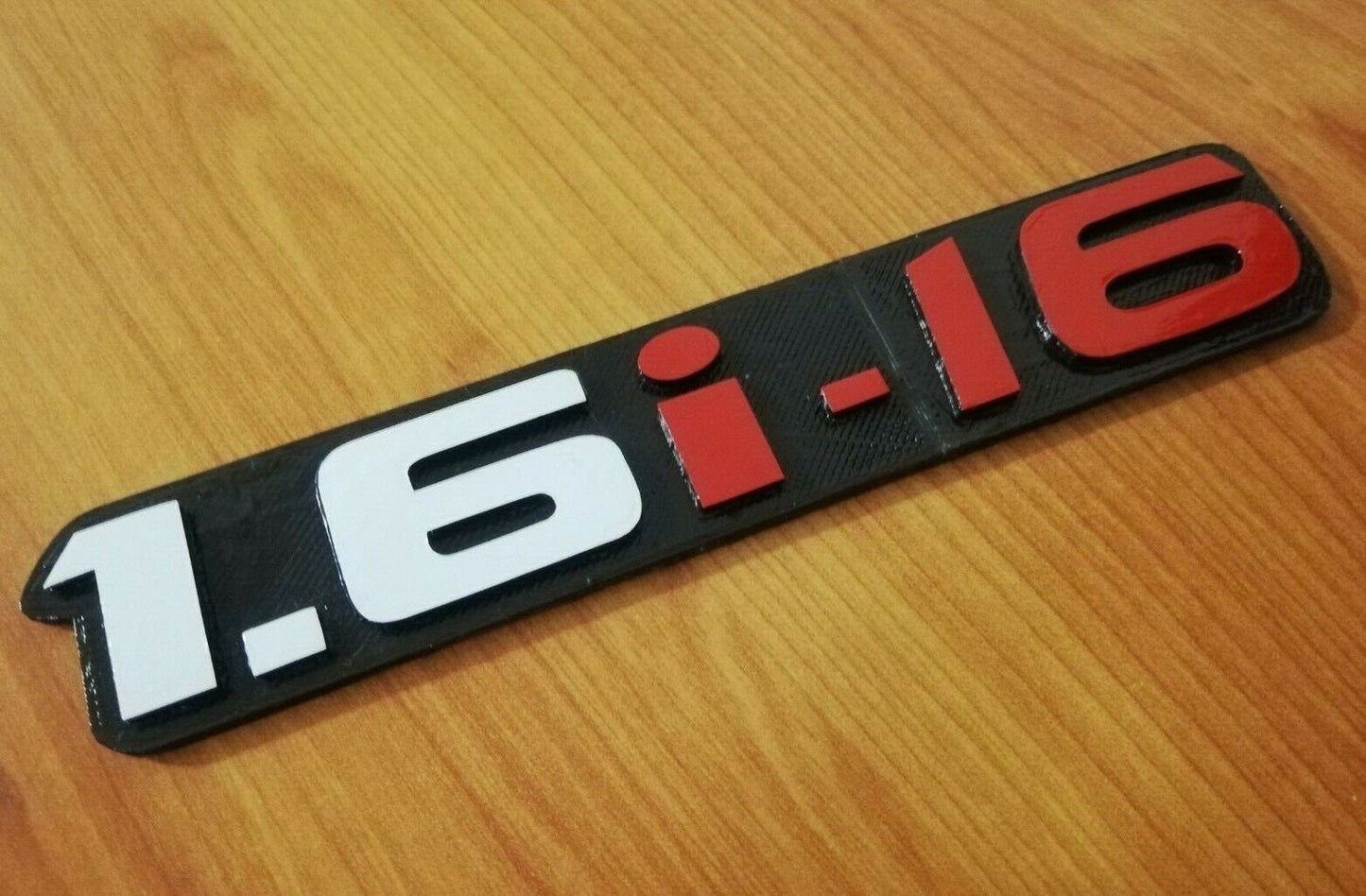 CRX 1st Gen 16i16 Emblem - Fits Crx Civic EC1 ZC1 D16A - Rear Reproduction 3D