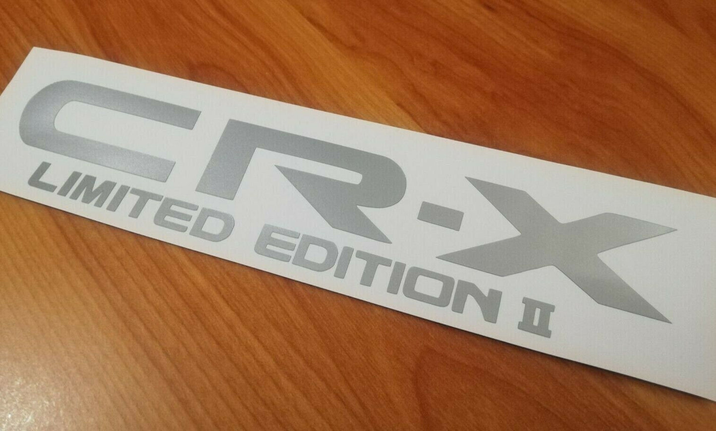 CRX Civic ED9 / EE9 "Limited Edition II" -Rear Reproduction Decal Fits 88-91 CRX