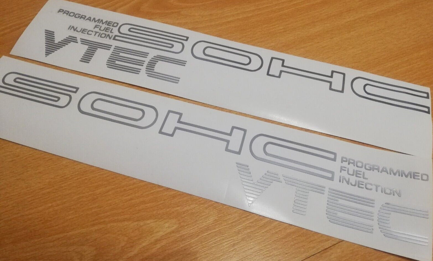EF Civic CRX Side Sticker - 88-91 - SOHC Pgmfi Vtec Decal - Fits Civic Ee/Ed Crx