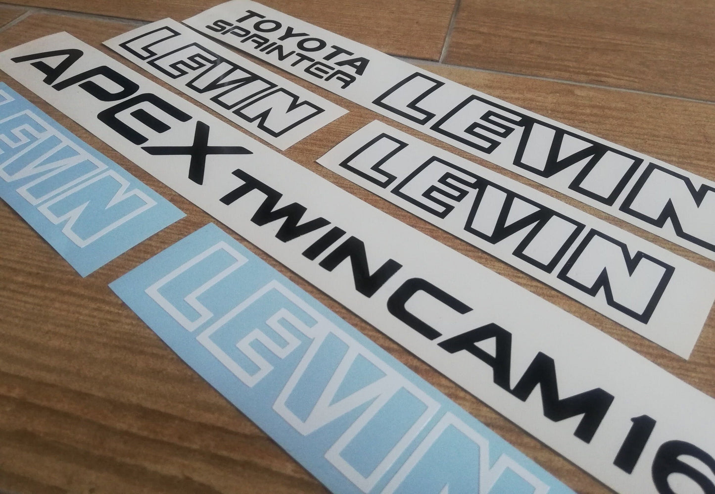 AE86 Corolla Levin - Fits Apex Twin Cam 16 Sprinter - Sticker Reproduction Decal