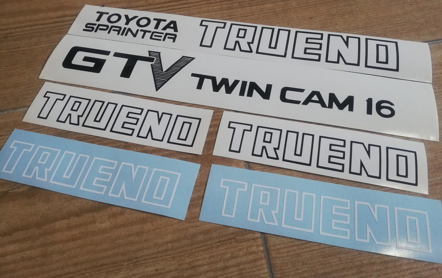 AE86 Corolla GTV - Fits Trueno Twin Cam 16 Sprinter - Sticker Reproduction Decal