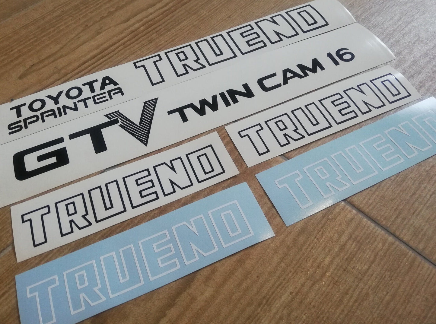 AE86 Corolla GTV - Fits Trueno Twin Cam 16 Sprinter - Sticker Reproduction Decal