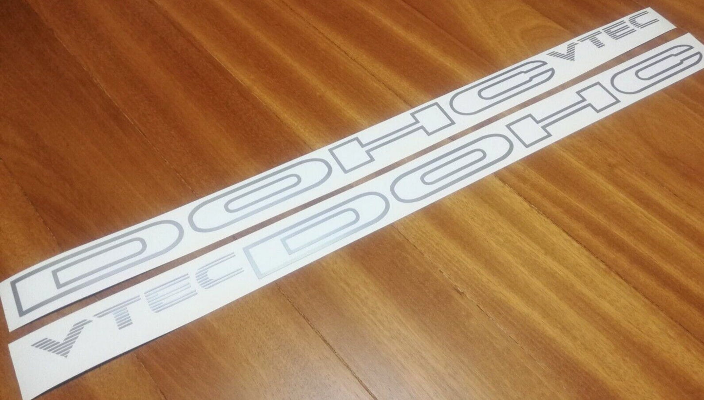 EG Civic Dohc Vtec Door Decal - Fits Civic EG SiR-S JDM-92 95 - Reproduction Sticker