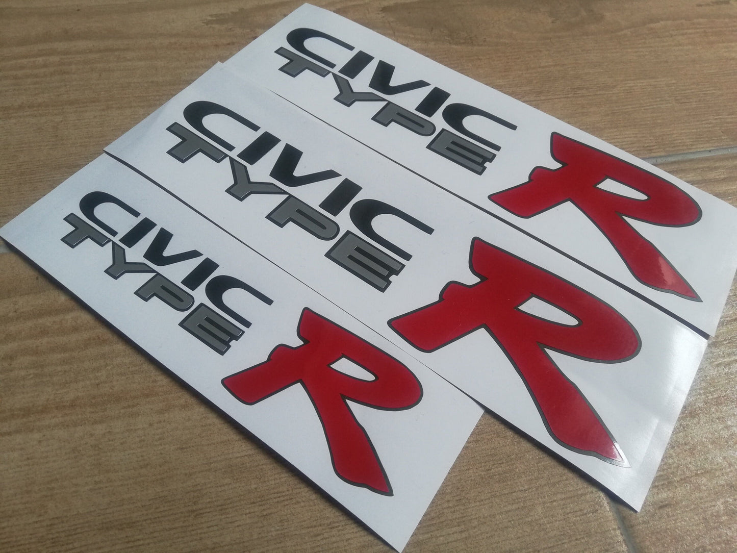 Civic EK Type R - Fits Civic 96-00 - Reproduction Decal / Stickers - EK9