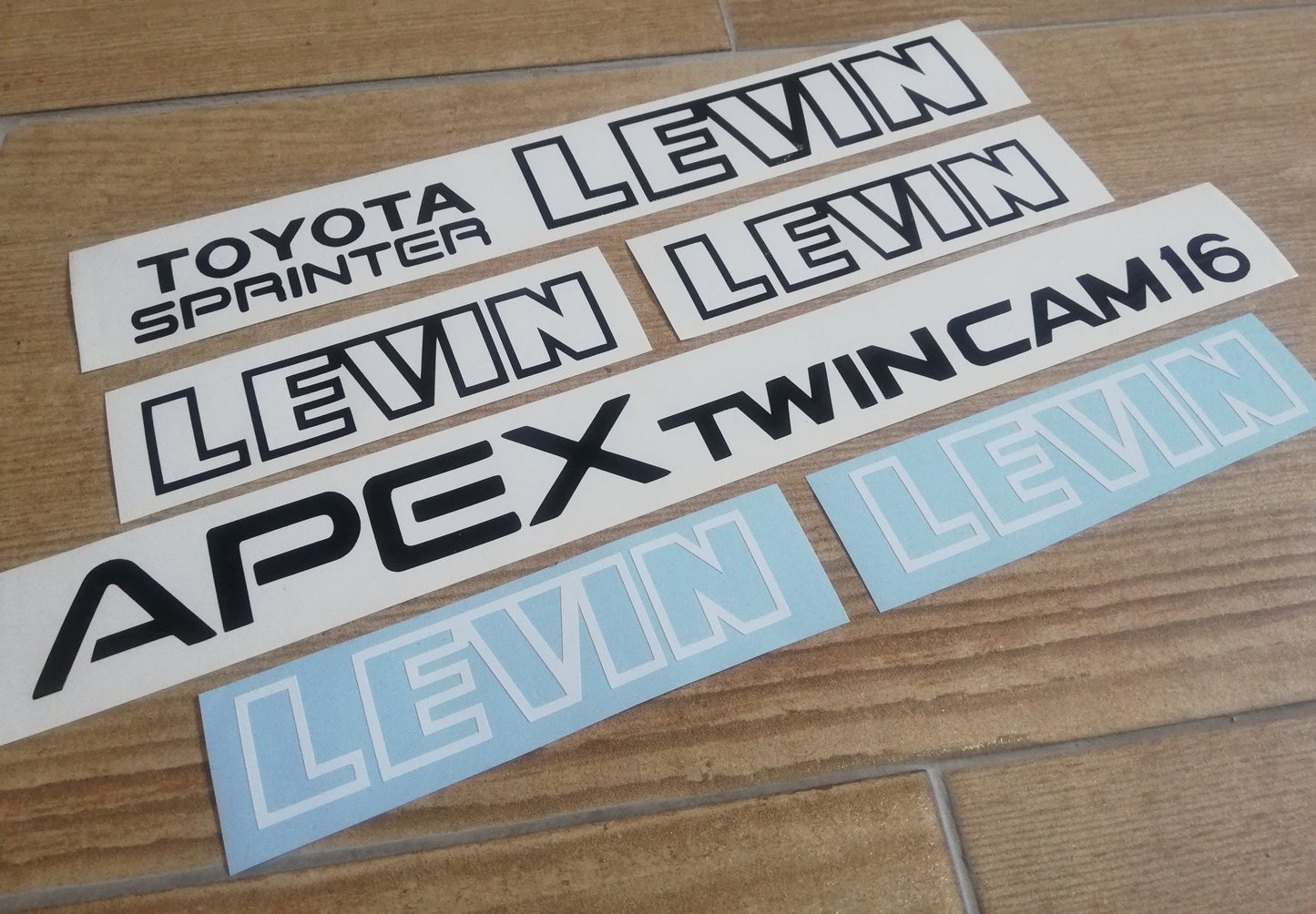 AE86 Corolla Levin - Fits Apex Twin Cam 16 Sprinter - Sticker Reproduction Decal