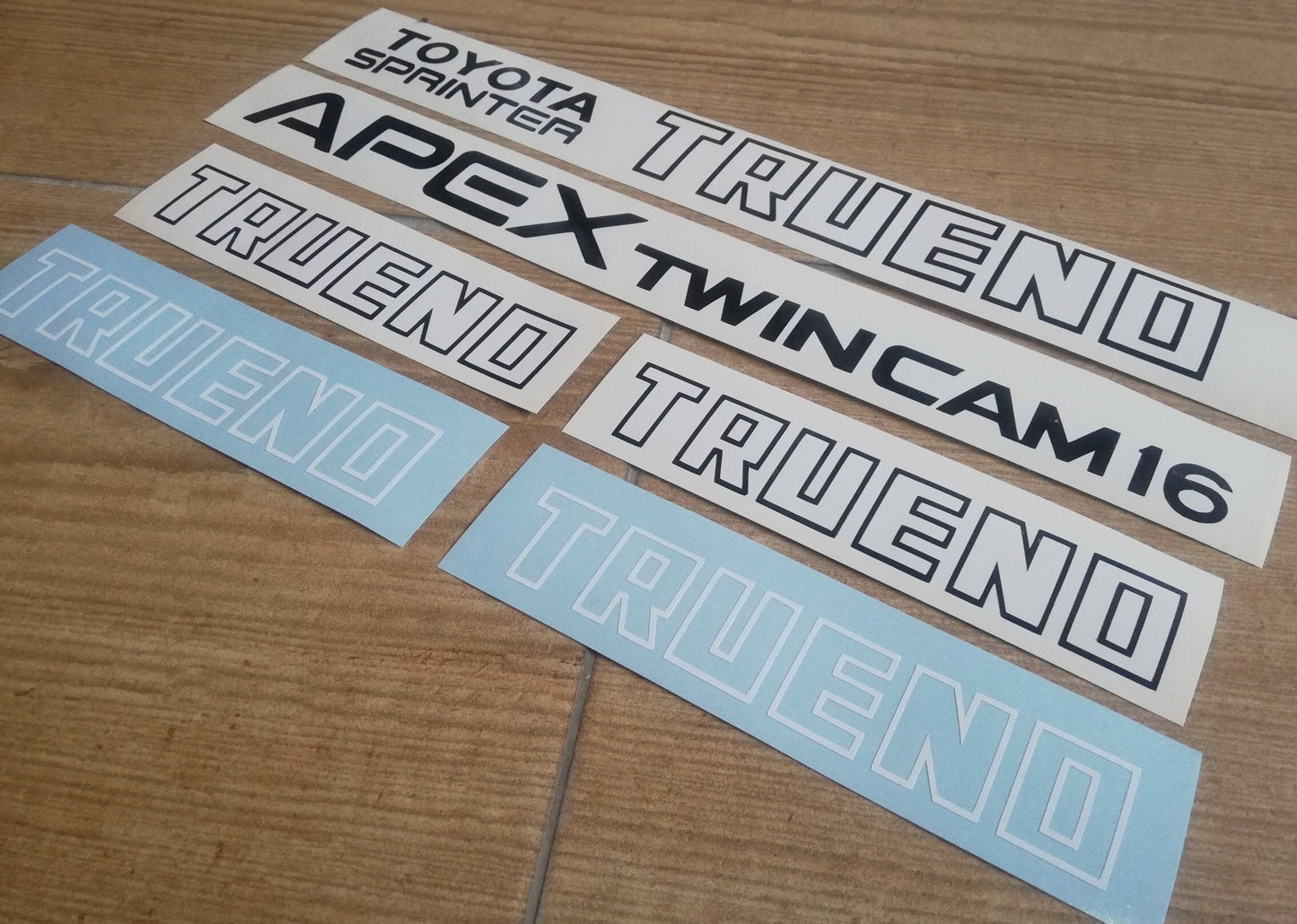 AE86 Corolla Apex - Fits Trueno Twin Cam 16 Sprinter - Sticker Reproduction Decal