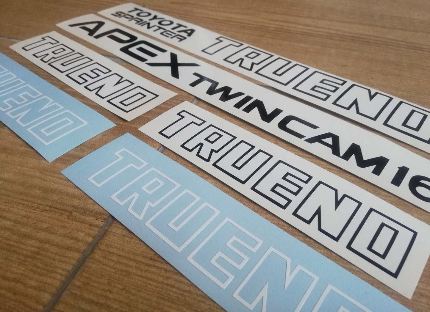 AE86 Corolla Apex - Fits Trueno Twin Cam 16 Sprinter - Sticker Reproduction Decal