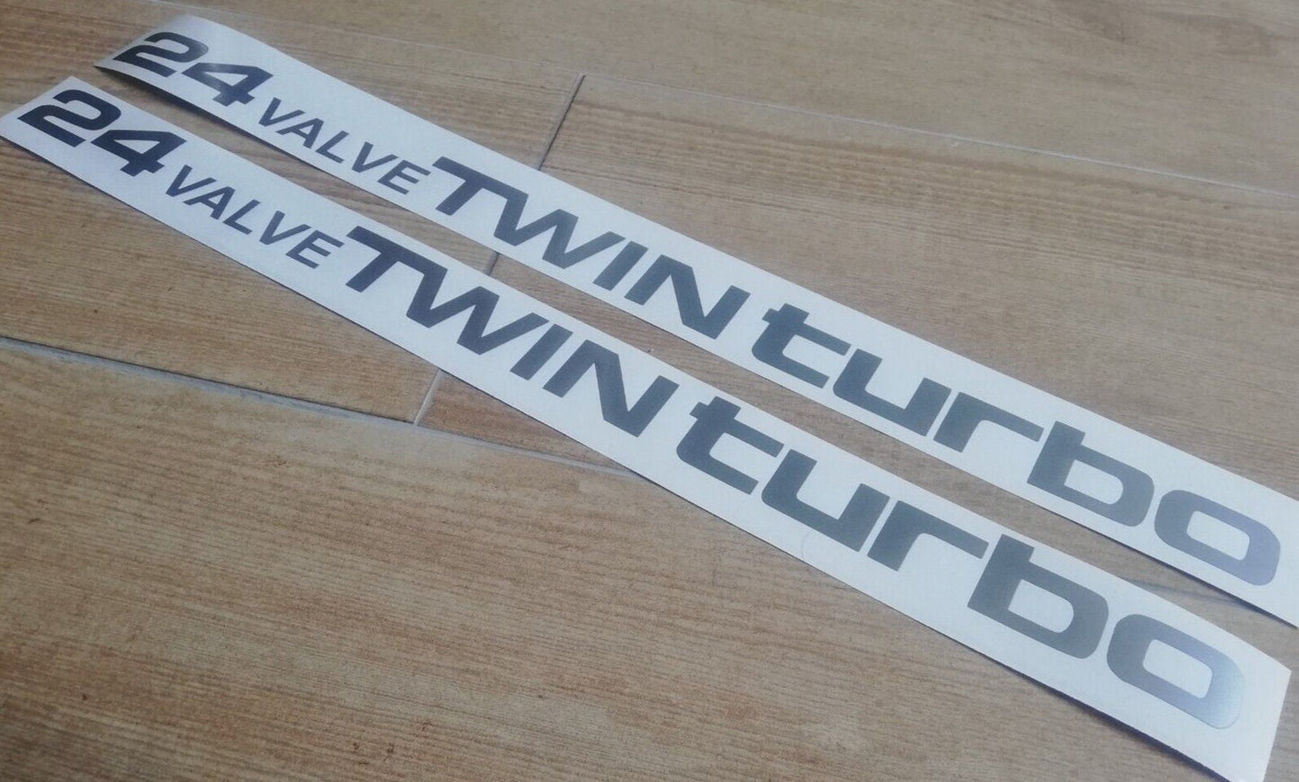 24 Valve Twin Turbo - Fits Supra Soarer 1G-GTE 7M-GTE 1JZ - Sticker Reproduction