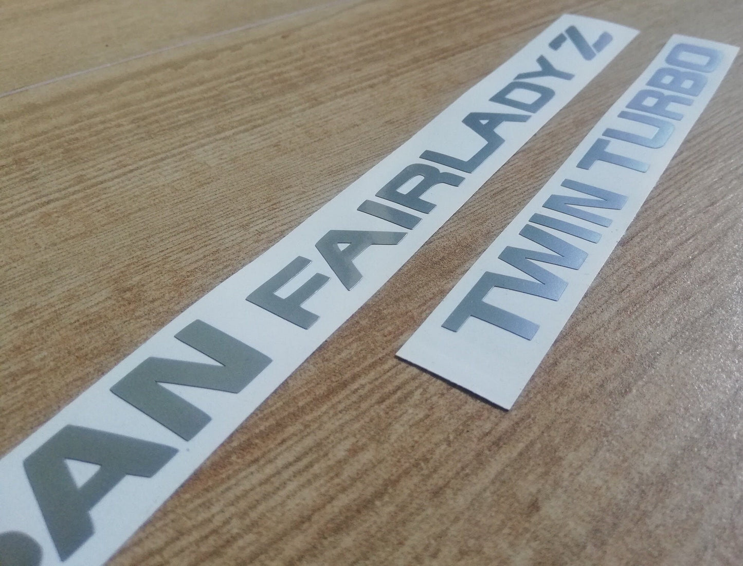 300ZX Fairlady Z Twin Turbo - VG30DETT V6 - Rear Reproduction Sticker Decal