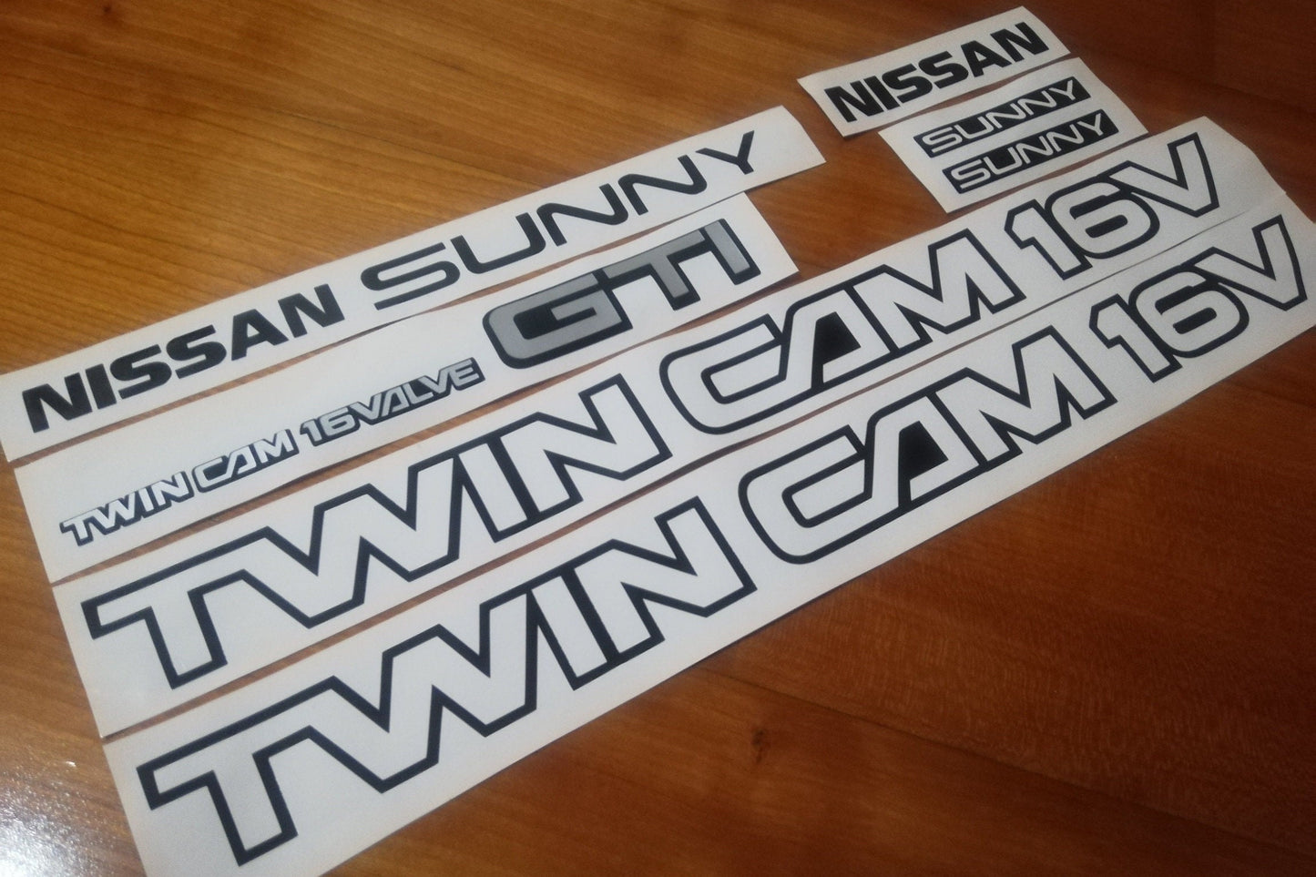 Sunny GTI N13 - Fits 1.8 N13 89-91 Pulsar LSD CA18DE - Rear Decal Reproduction