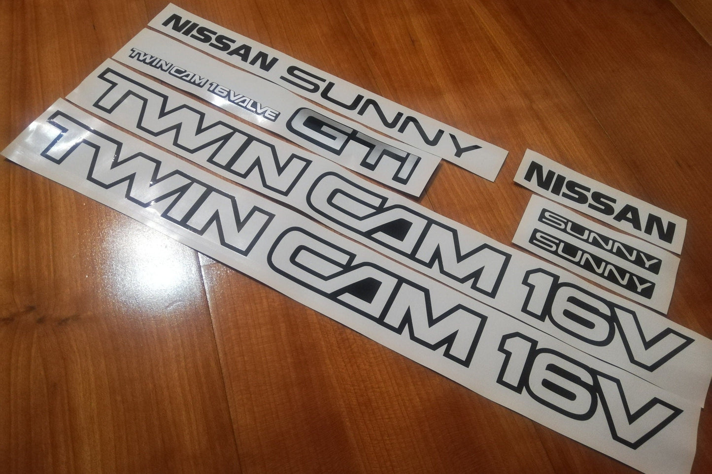 Sunny GTI N13 - Fits 1.8 N13 89-91 Pulsar LSD CA18DE - Rear Decal Reproduction