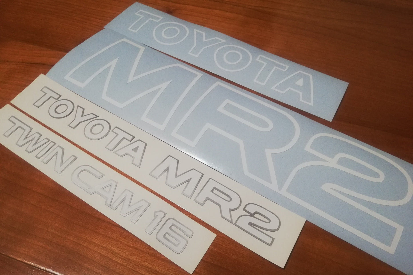 MR2 MK1 AW11 Decal Kit - Fits MR2 84-88 - Twin Cam 16 Sticker Reproduction