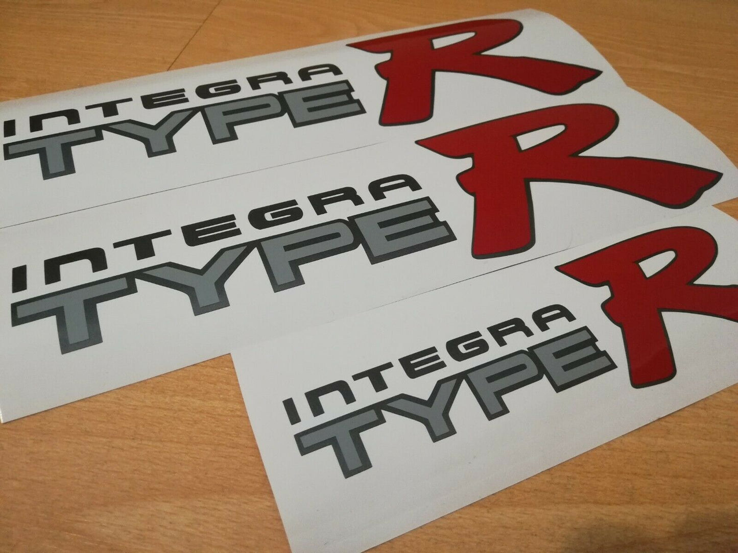 Integra DC2 Type R - Fits B18 DC2 (light) - Reproduction Side Decal / Stickers