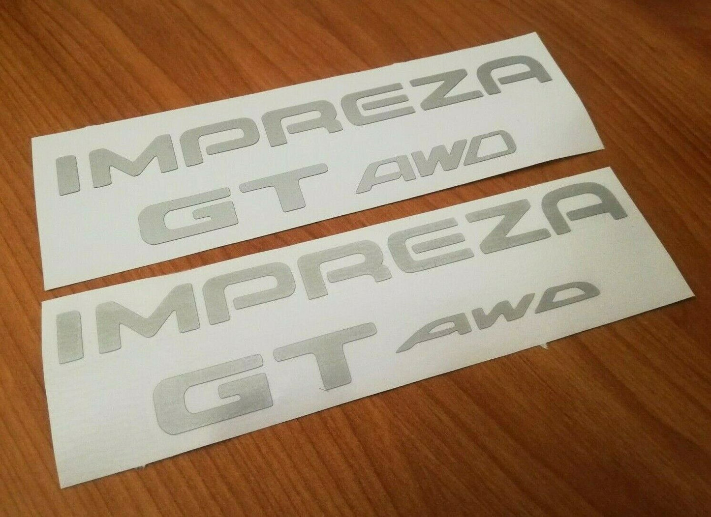 GT AWD Impreza - Fits Impreza GT GC8 92-01 Rear Decal - Reproduction Sticker