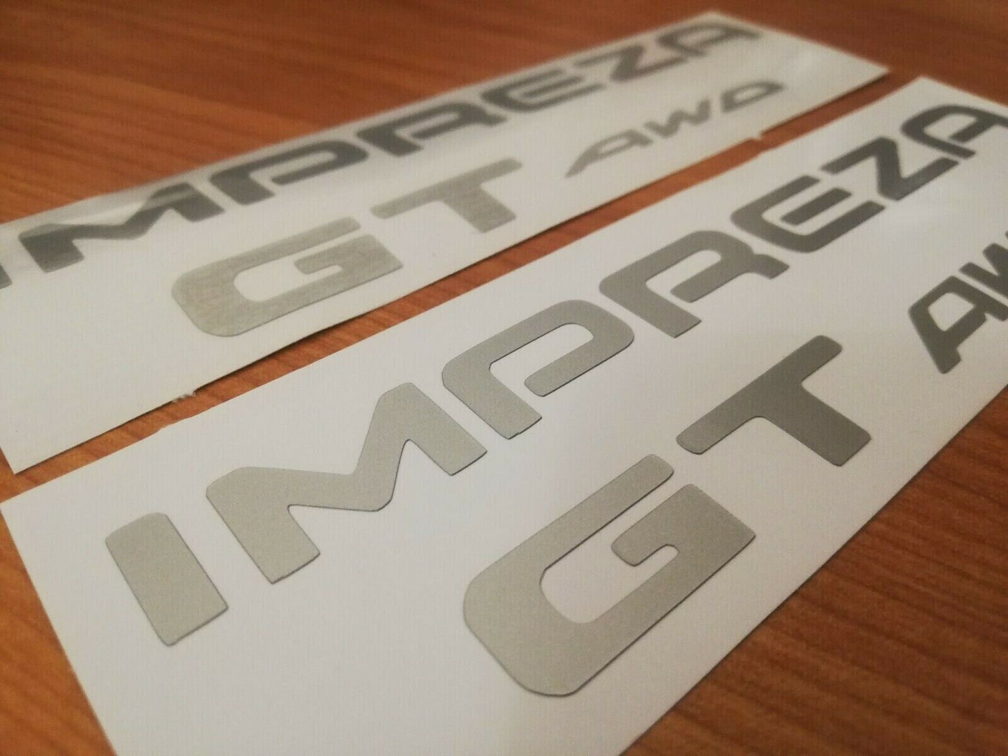 GT AWD Impreza - Fits Impreza GT GC8 92-01 Rear Decal - Reproduction Sticker