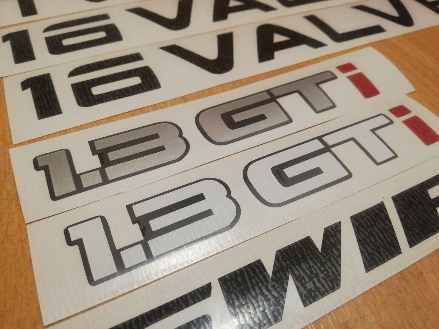 Swift 1.3 GTi 16 valve - Fits Suzuki Reproduction - Decal / Sticker kit