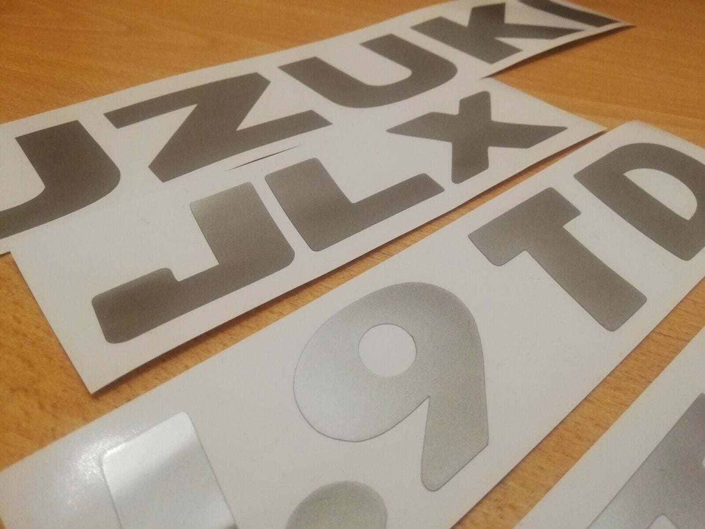 Vitara JLX 1.9 TD - Rear Side Decals -Fits Vitara Samurai - Reproduction Sticker