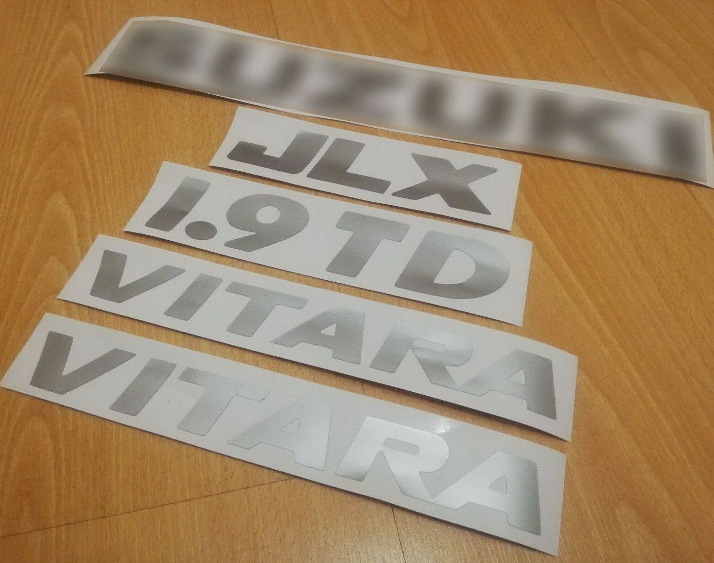 Vitara JLX 1.9 TD - Rear Side Decals -Fits Vitara Samurai - Reproduction Sticker