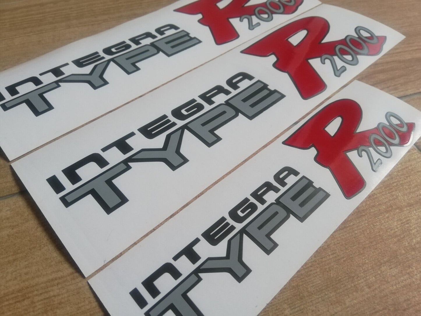 Integra DC2 Type R 2000 - Fits DC2 B18 - Reproduction Side Decal / Stickers