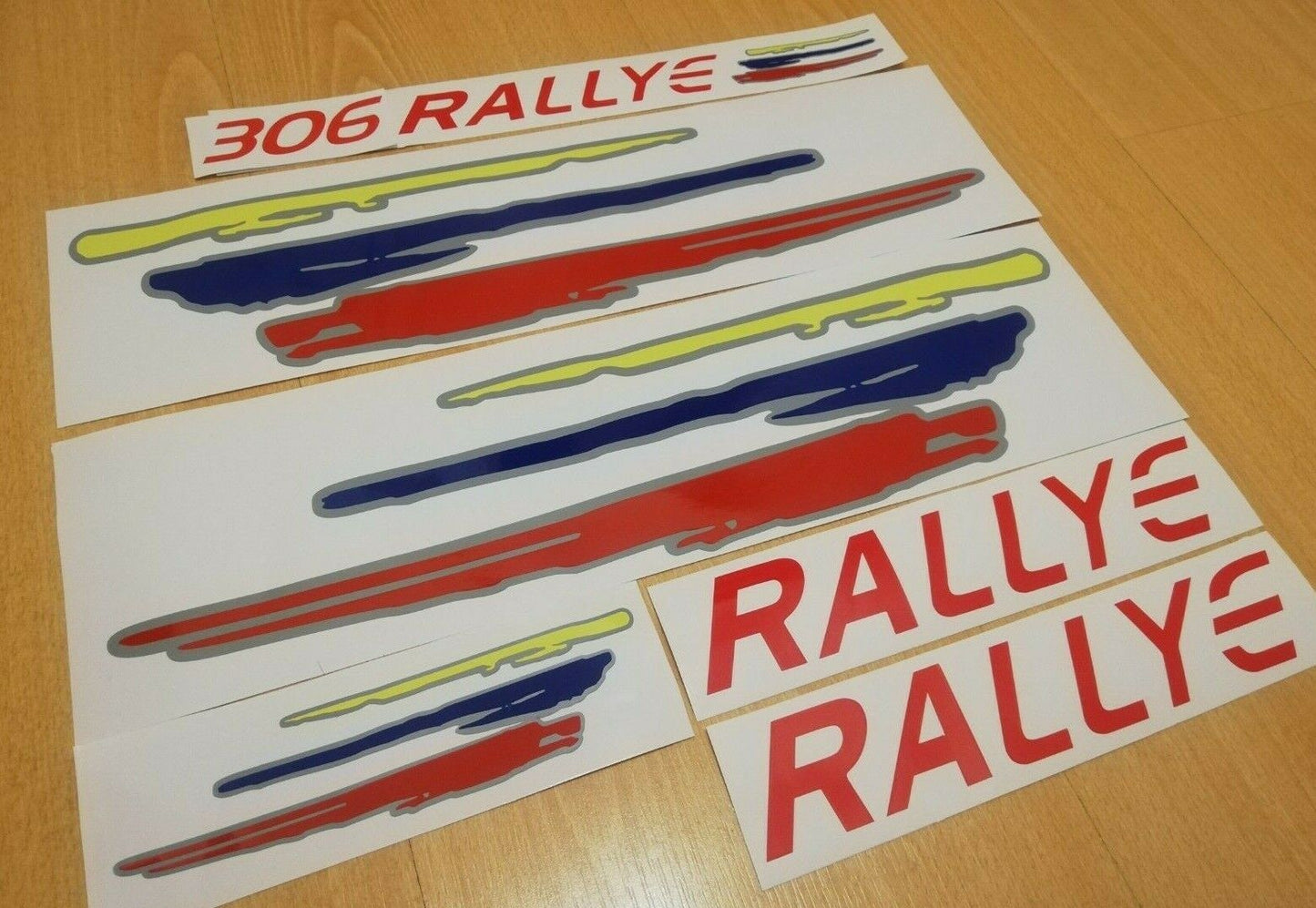 306 Rallye - Fits Peugeot - Reproduction Decal Sticker Kit